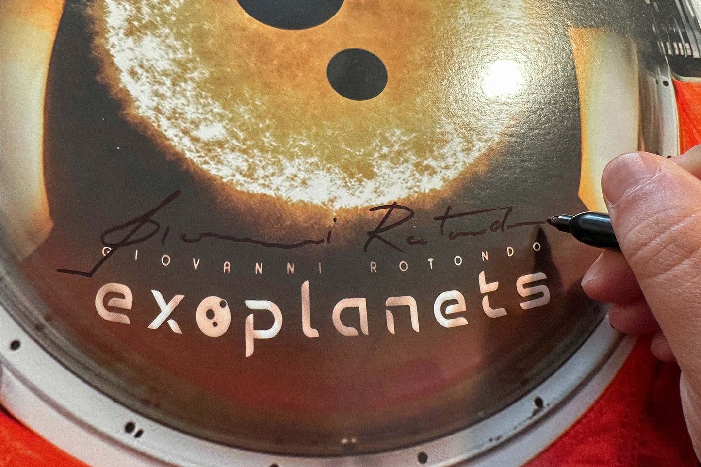 Exoplanets - Signed LP & Asteroid Filled Card - Bundle