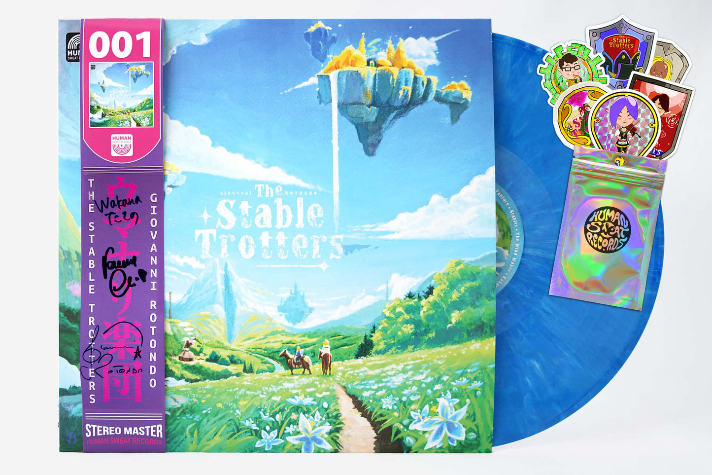 Signed Trotters Bundle - LP + Signed Obi + Stickers