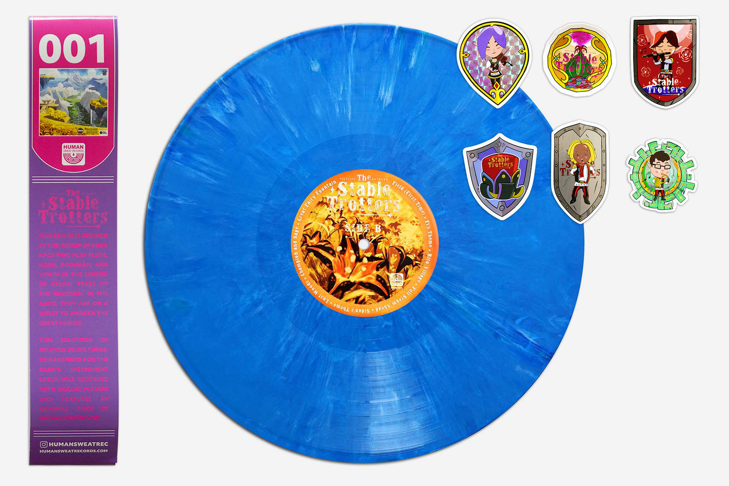 Signed Trotters Bundle - LP + Signed Obi + Stickers