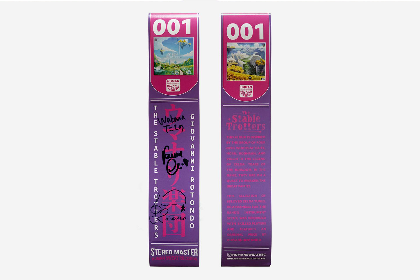 Signed Trotters Bundle - LP + Signed Obi + Stickers