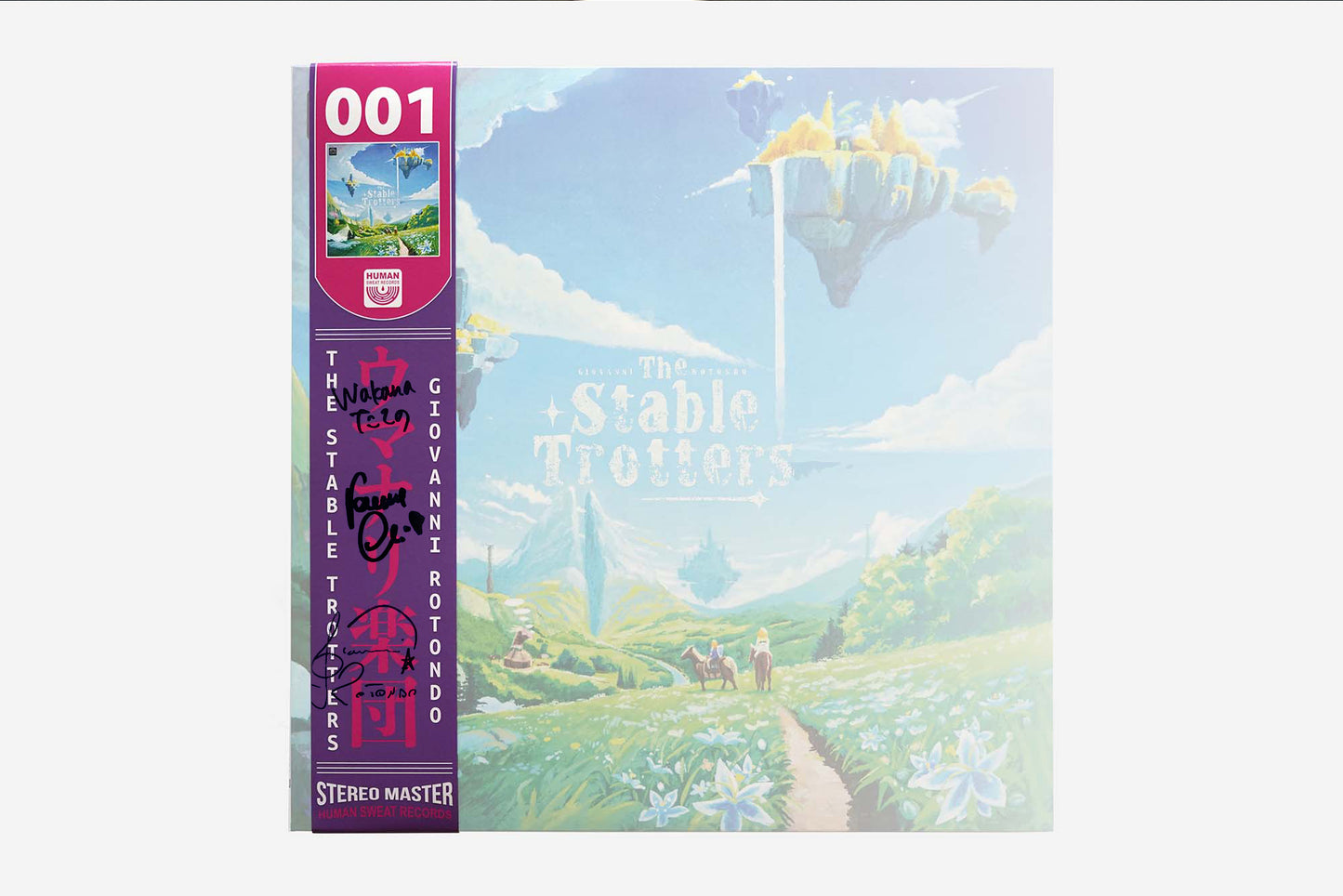 Signed Trotters Bundle - LP + Signed Obi + Stickers