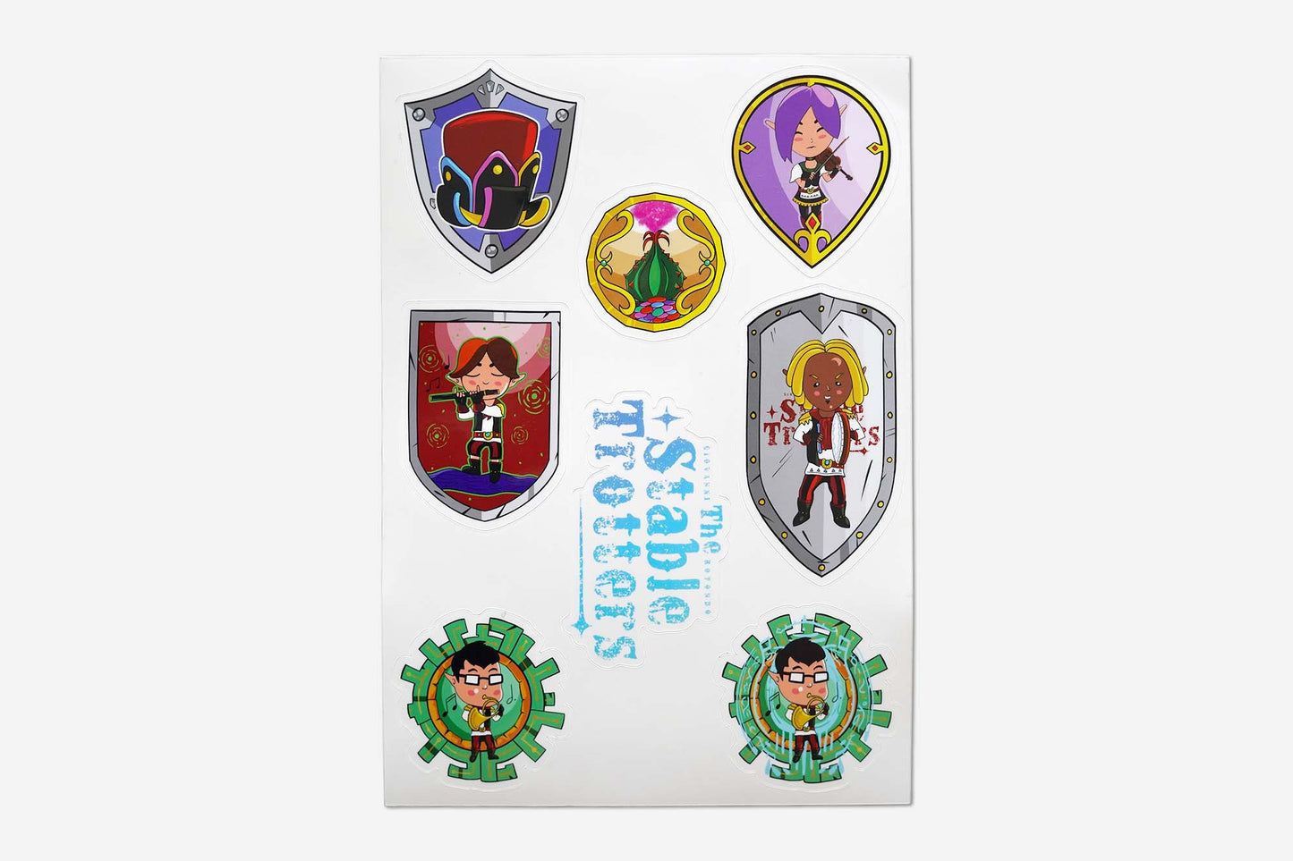 The Stable Trotters - Vinyl Sticker Sheet