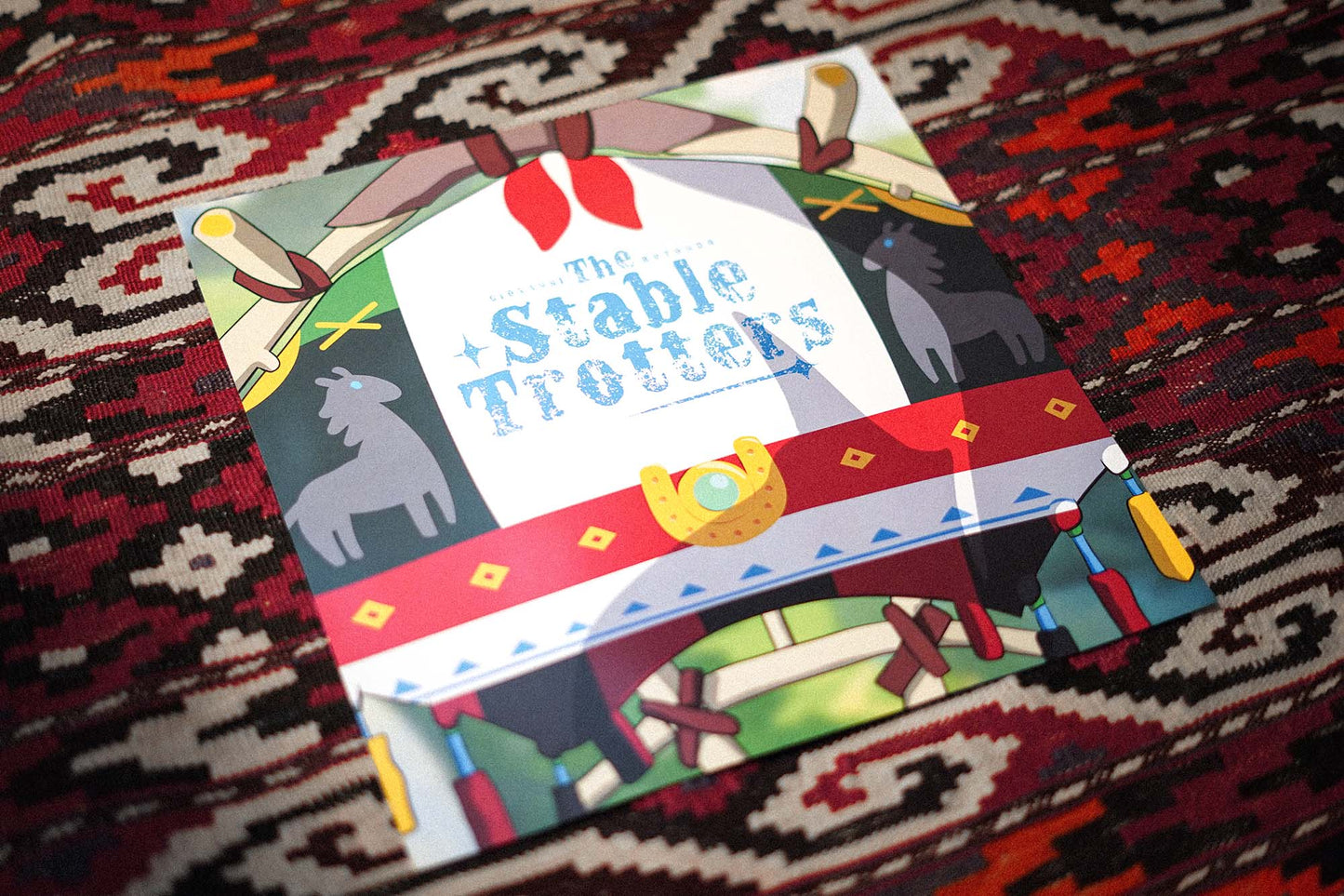The Stable Heroes Bundle - LP + Obi + Card + Stickers Human Sweat Records