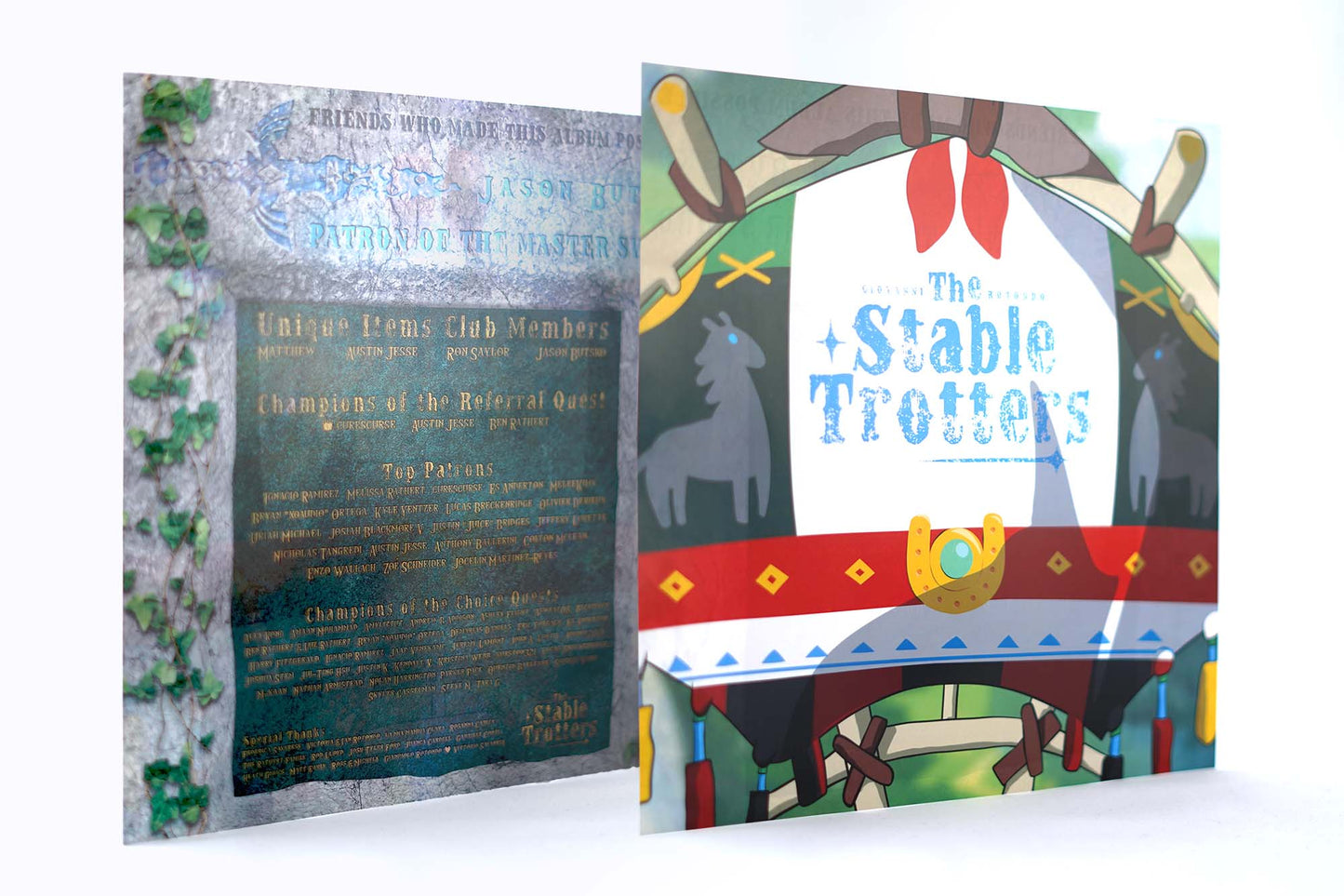 The Stable Trotters - LP - "Dragon Tear" glow-in-the-dark variant