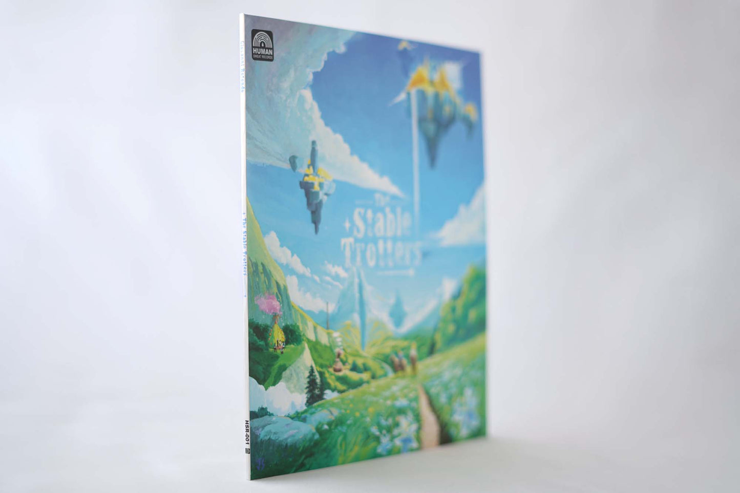 The Stable Trotters - LP - "Fairy Fountain" magenta with glitter hand-poured variant