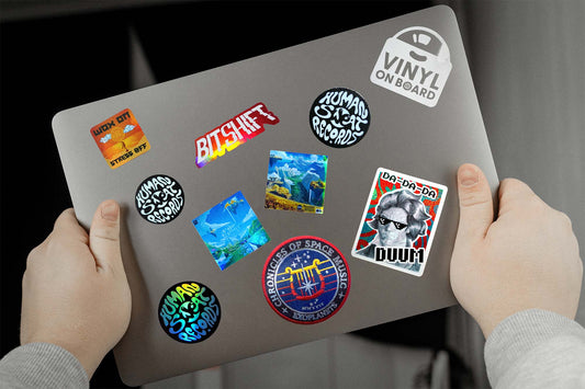 Human Sweat Stickers - Book 1 - Sticker Pack Human Sweat Records
