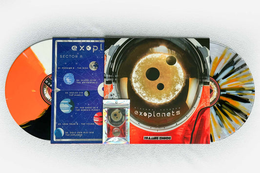 Exoplanets - 2 variant LPs and Asteroid-filled Card - Bundle
