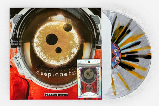 Exoplanets - Signed LP & Asteroid Filled Card - Bundle