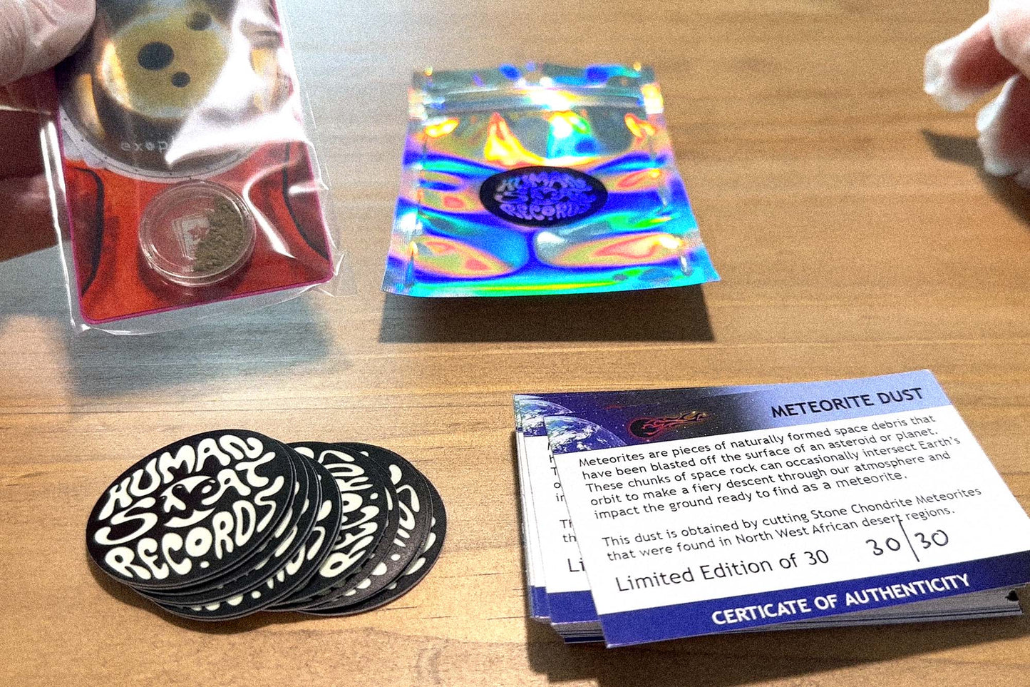 Exoplanets - Interactive Download Card - Contains Genuine Asteroid Dust