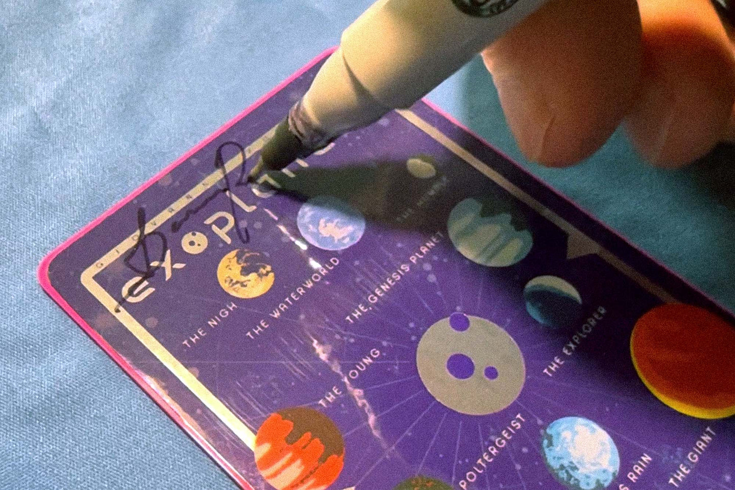 Exoplanets - Interactive Download Card - Contains Genuine Asteroid Dust