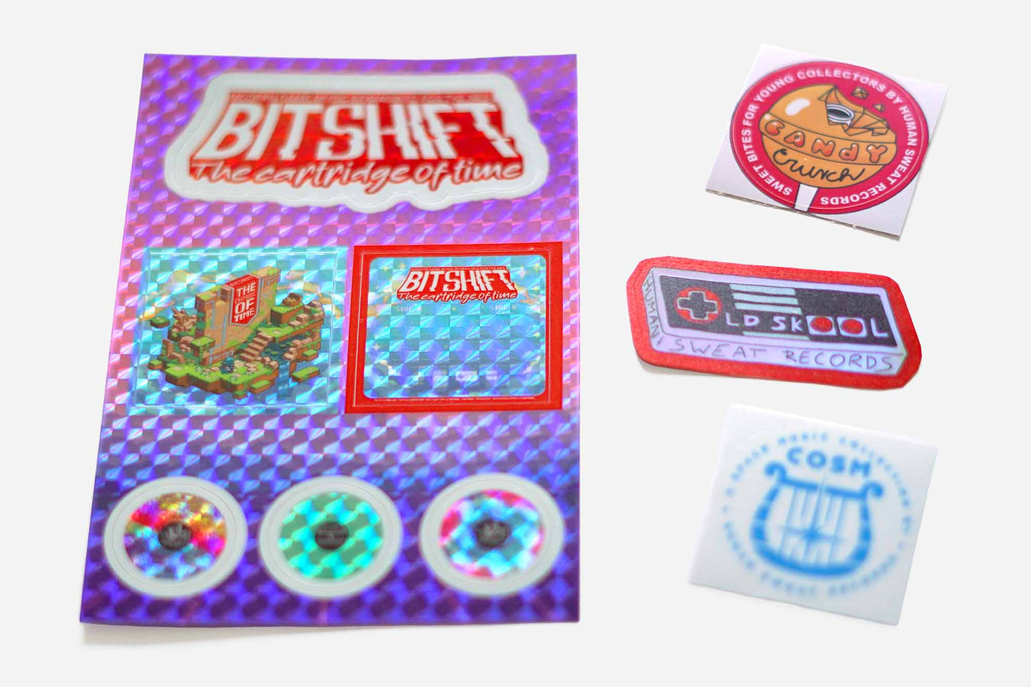 Human Sweat Stickers - Sticker Pack - Book 2 Human Sweat Records