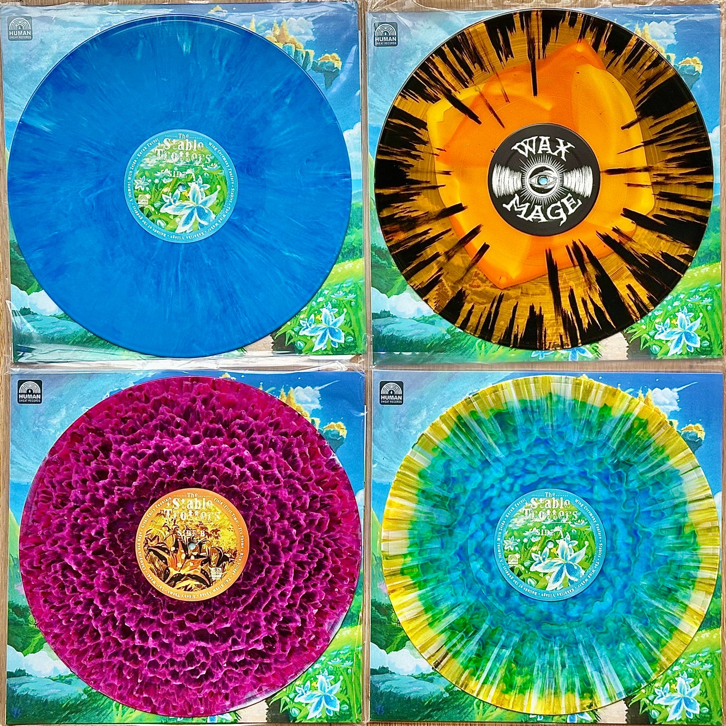 HSR-001 The Stable Trotters - The Stable Trotters – Zelda-Inspired Vinyl (Breath of the Wild & Tears of the Kingdom Arrangements) Human Sweat Records