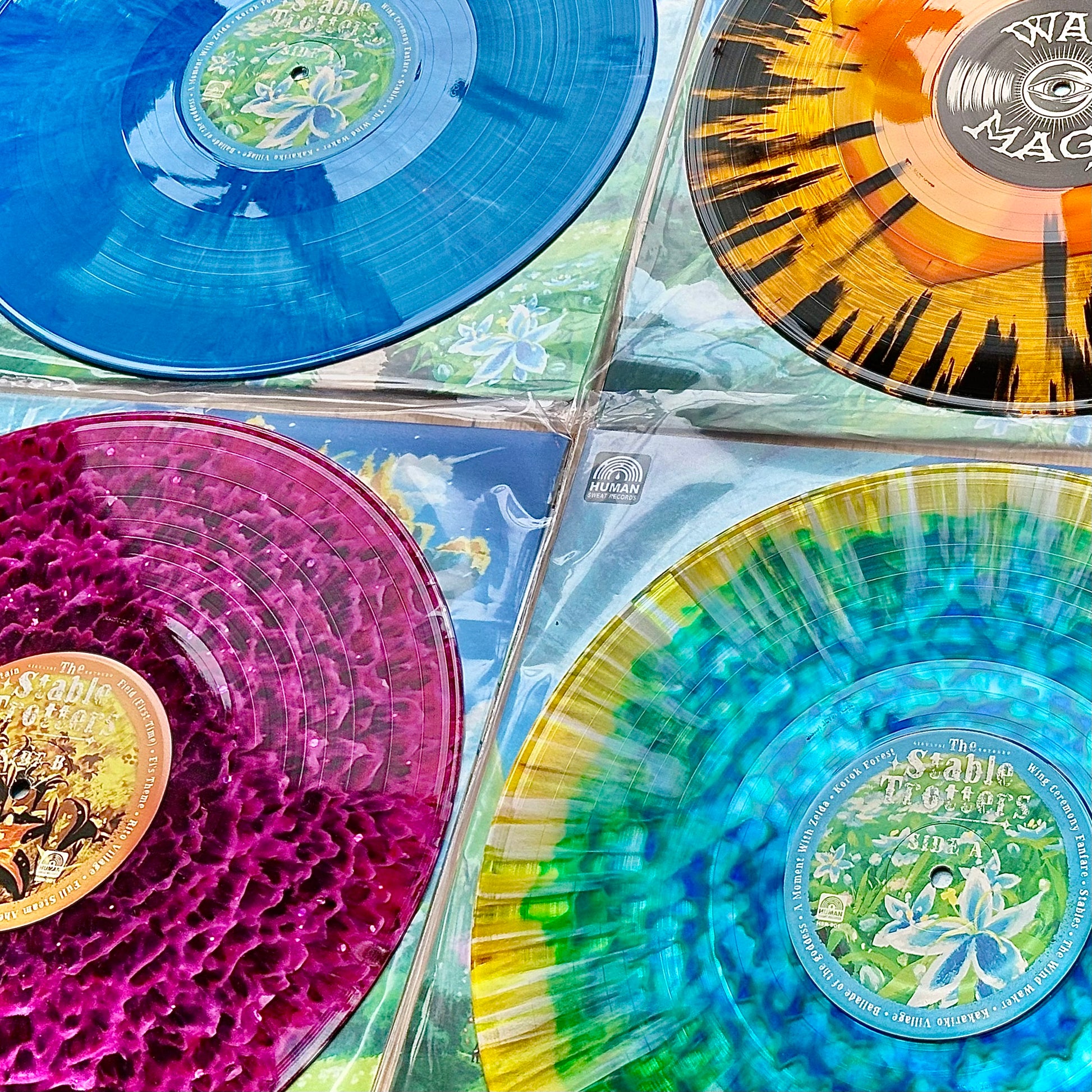 HSR-001 The Stable Trotters - The Stable Trotters – Zelda-Inspired Vinyl (Breath of the Wild & Tears of the Kingdom Arrangements) Human Sweat Records