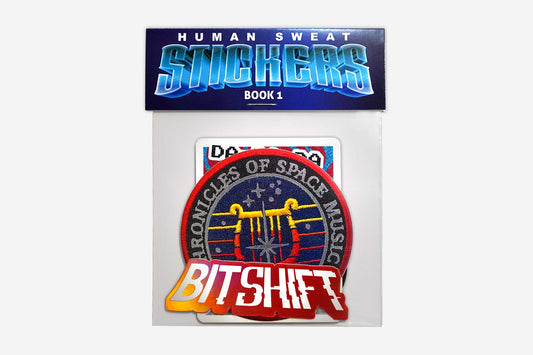 Human Sweat Stickers - Book 1 - Sticker Pack Human Sweat Records