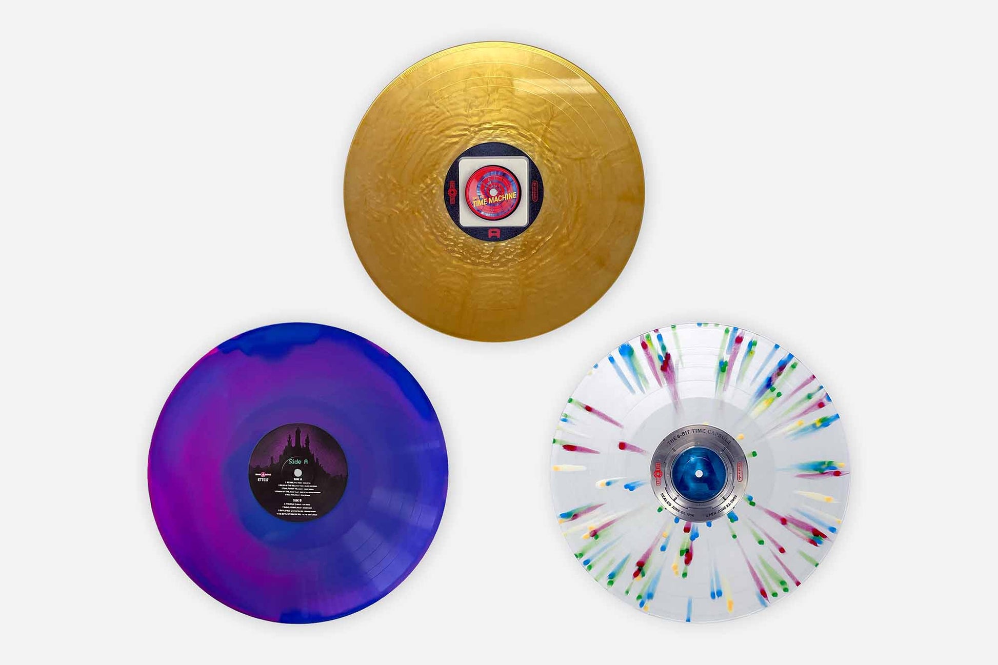 The 8-bit Time Adventures - 3 LPs bundle Human Sweat Records