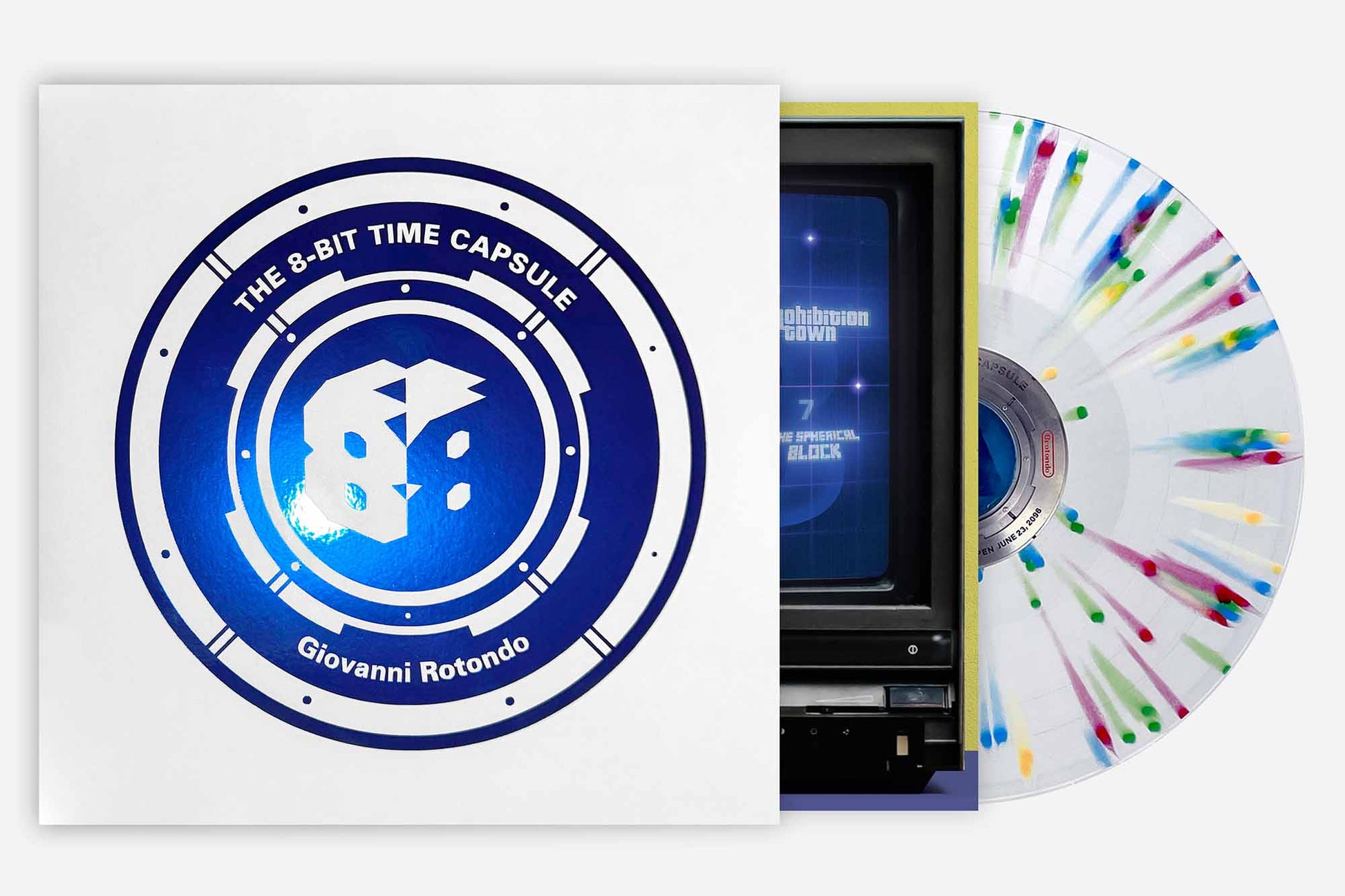The 8-bit Time Capsule - LP - N64 Logo variant - Only With Bundle T8BTA Enjoy The Ride Records