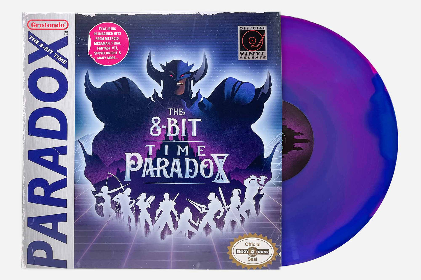 The 8-bit Time Paradox - LP - Paradox Swirl variant - Only With Bundle T8BTA Enjoy The Ride Records