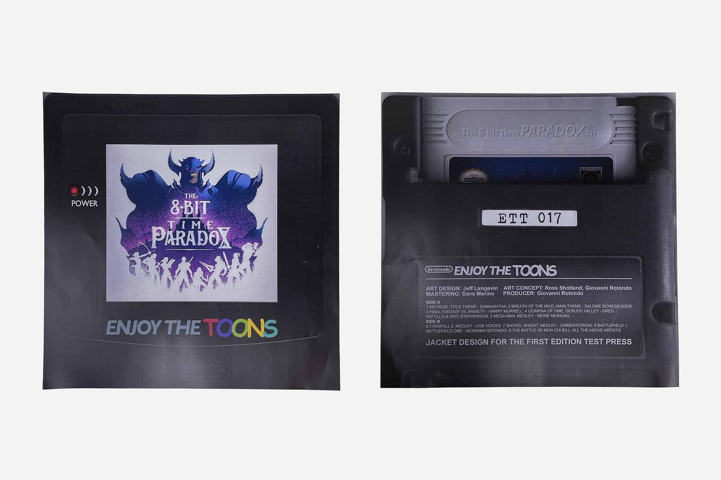 The 8-bit Time Paradox - LP - Paradox Swirl variant - Only With Bundle T8BTA Enjoy The Ride Records