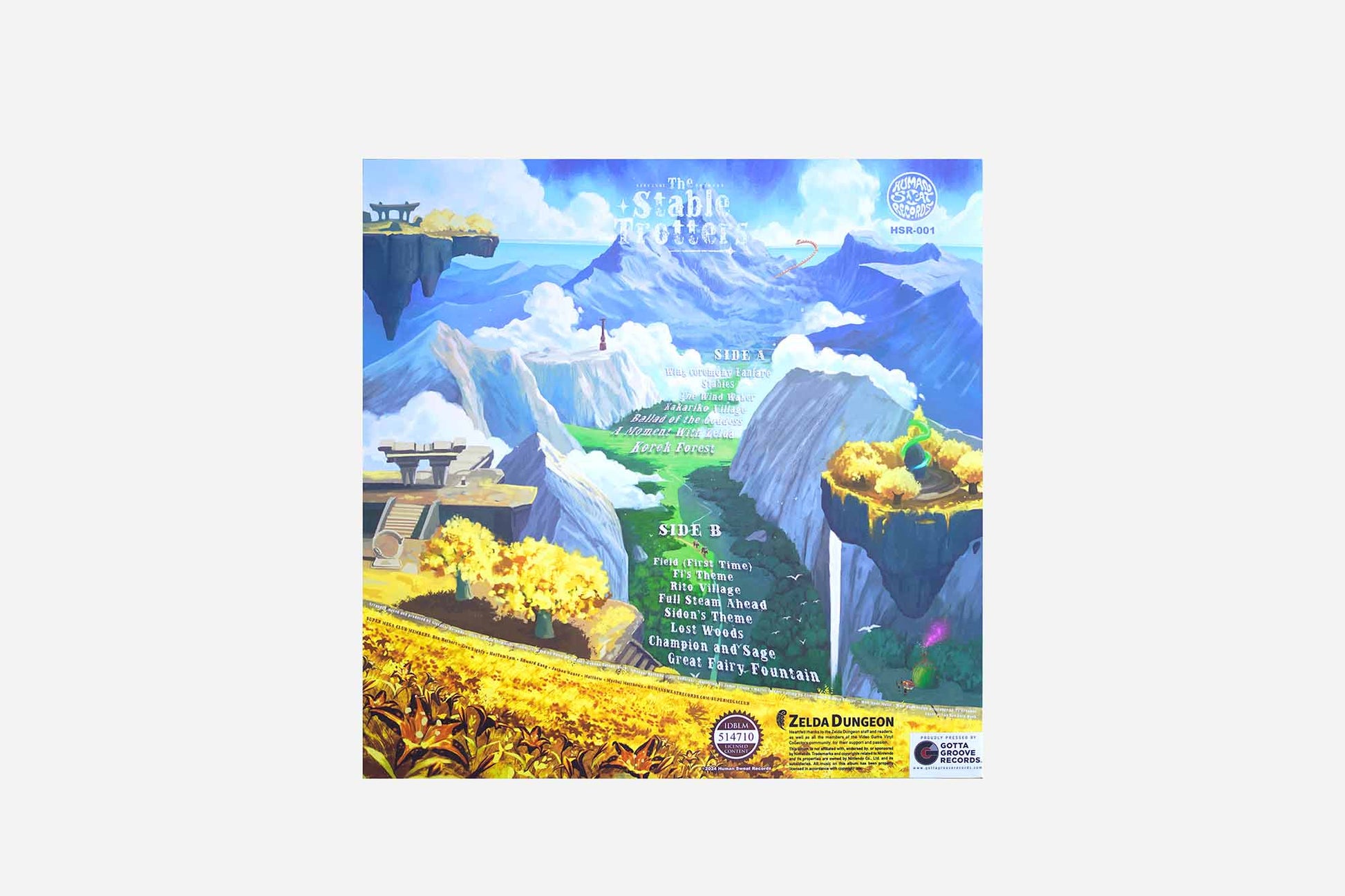 HSR-001 - The Stable Trotters - Whimsical Zelda Covers (BOTW & TOTK) Giovanni Rotondo