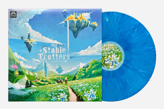 Signed LP (jacket and label) - "Silent Princess" blue variant - The Vault Human Sweat Records